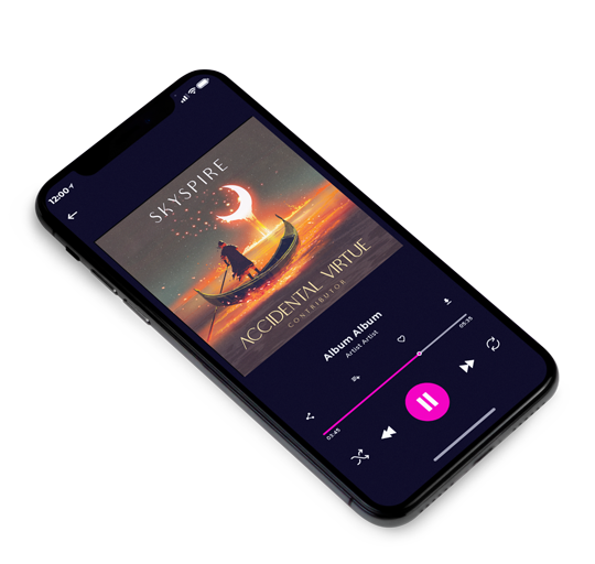 3D view of Premade Indie & Folk Music Album Cover - Tundora #10993 | AlbumArtZone*