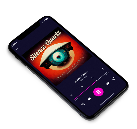 3D view of Premade Electronica & Ambient Album Cover - Whiskey #11088 | AlbumArtZone*