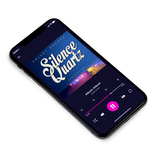 3D view of Premade Pop Album Cover - Cloud Burst #11093 | AlbumArtZone*