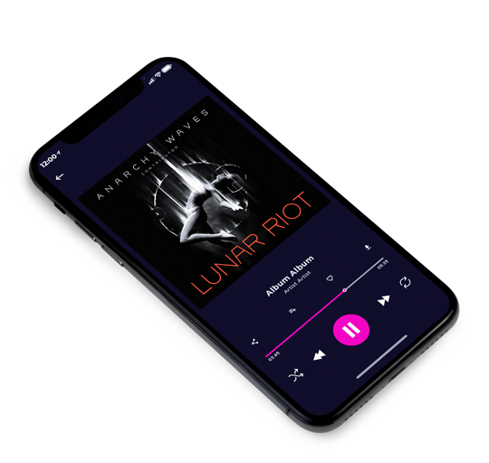 3D view of Premade Dance & House Album Cover - Cod Gray #11111 | AlbumArtZone*