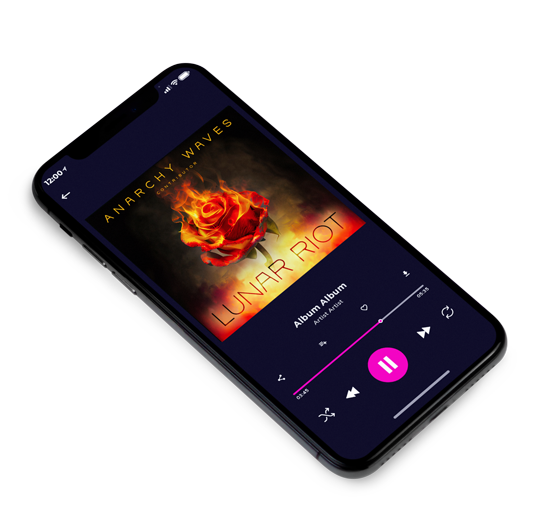 3D view of Premade Heavy Metal & Gothic Metal Album Cover - Raw Sienna #11113 | AlbumArtZone*