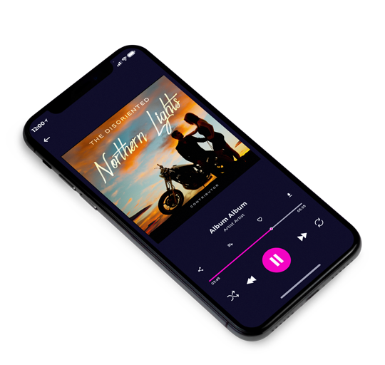 3D view of Premade Pop Album Cover - Roman Coffee #11122 | AlbumArtZone*