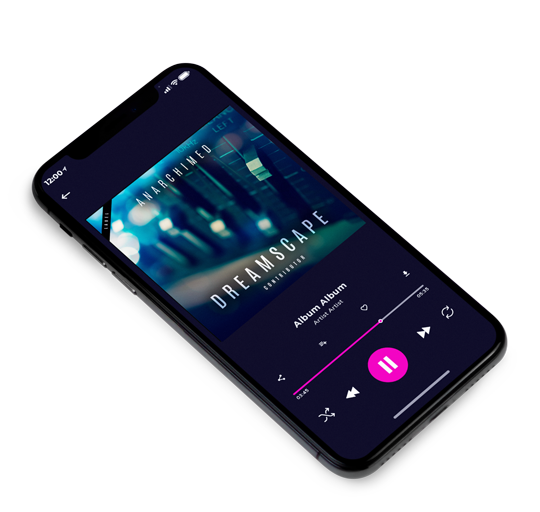 3D view of Premade Electronica & Ambient Album Cover - Firefly #11160 | AlbumArtZone*