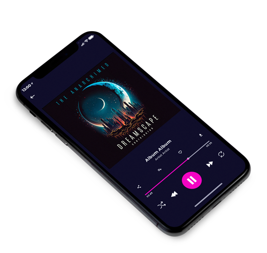 3D view of Premade Electronica & Ambient Album Cover - Cinder #11168 | AlbumArtZone*