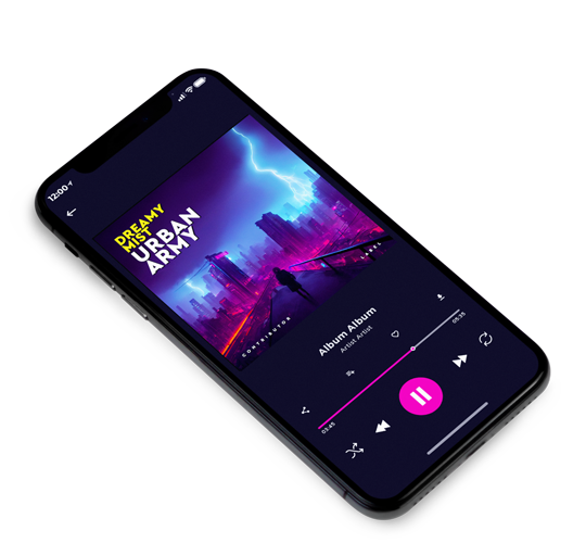 3D view of Premade Electronica & Ambient Album Cover - Jagger #11212 | AlbumArtZone*