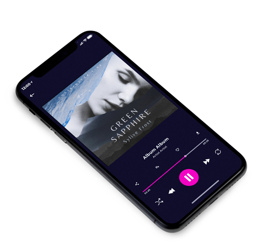 3D view of Premade Electronica & Ambient Album Cover - Shark #11291 | AlbumArtZone*