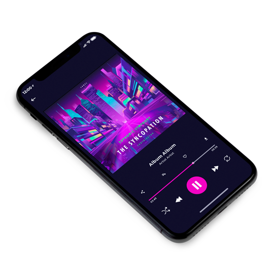 3D view of Premade Contemporary Music Album Cover - Meteorite #11440 | AlbumArtZone*