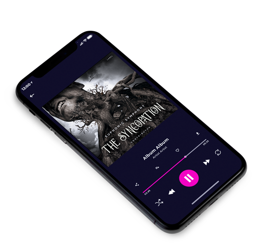 3D view of Premade Contemporary Music Album Cover - Dune #11453 | AlbumArtZone*