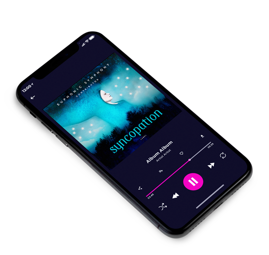 3D view of Premade Electronica & Ambient Album Cover - Firefly #11459 | AlbumArtZone*