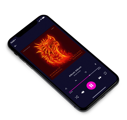 3D view of Premade Electronica & Ambient Album Cover - Tia Maria #11601 | AlbumArtZone*
