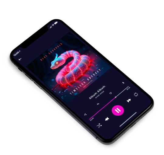 3D view of Premade EDM, House & Dub Album Cover - Cranberry #11665 | AlbumArtZone*