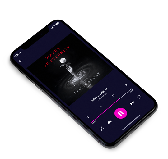 3D view of Premade Electronica & Ambient Album Cover - Cod Gray #11718 | AlbumArtZone*