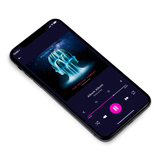 3D view of Premade Electronica & Ambient Album Cover - Firefly #11788 | AlbumArtZone*