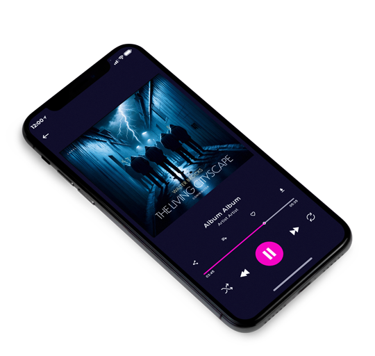 3D view of Premade Rock,Punk & Alternative Album Cover - Black Pearl #11823 | AlbumArtZone*