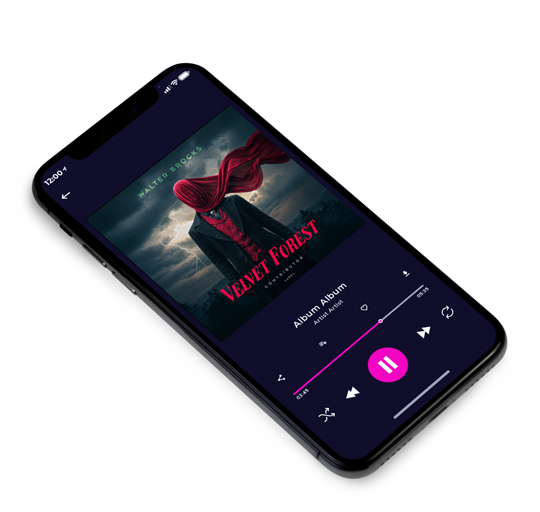 3D view of Premade Electronica & Ambient Album Cover - Shark #11829 | AlbumArtZone*