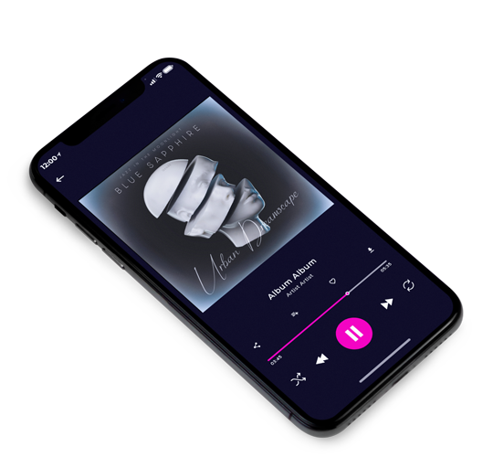 3D view of Premade Contemporary Music Album Cover - Tuna #11844 | AlbumArtZone*