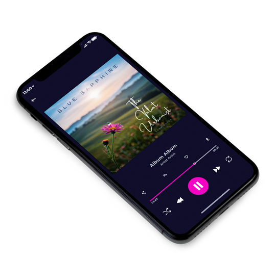 3D view of Premade Indie & Folk Music Album Cover - Rangitoto #11863 | AlbumArtZone*