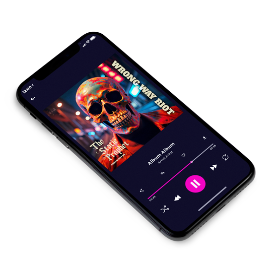 3D view of Premade Rock,Punk & Alternative Album Cover - Copperfield #11933 | AlbumArtZone*