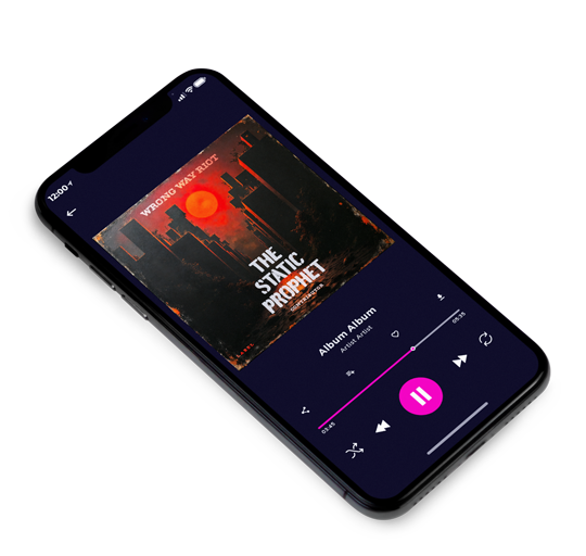 3D view of Premade Electronica & Ambient Album Cover - Zeus #11945 | AlbumArtZone*