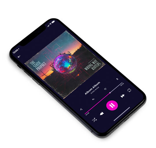 3D view of Premade Electronica & Ambient Album Cover - Tuna #12005 | AlbumArtZone*