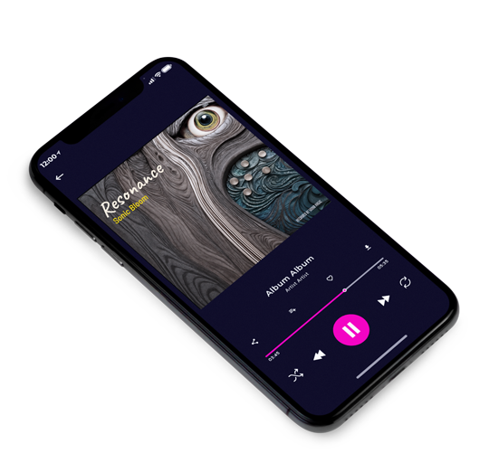 3D view of Premade Pop Album Cover - Dune #16097 | AlbumArtZone*