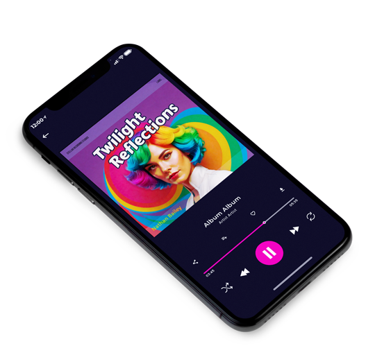 3D view of Premade Pop Album Cover - Cosmic #16141 | AlbumArtZone*
