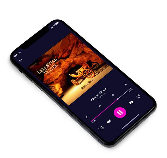 3D view of Premade Electronica & Ambient Album Cover - Rebel #16164 | AlbumArtZone*