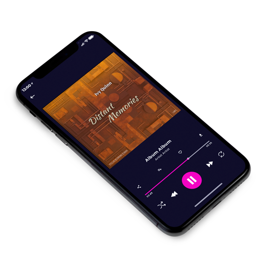 3D view of Premade Contemporary Music Album Cover - Espresso #16273 | AlbumArtZone*