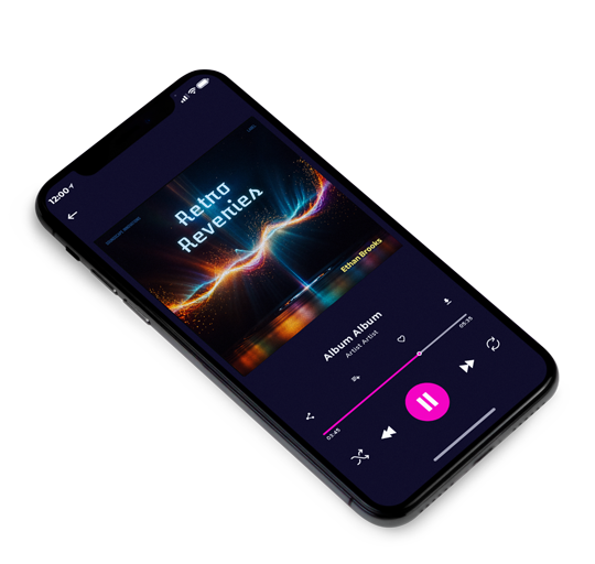 3D view of Premade Electronica & Ambient Album Cover - Cinder #16373 | AlbumArtZone*