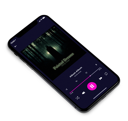 3D view of Premade Heavy Metal & Gothic Metal Album Cover - Marshland #16386 | AlbumArtZone*