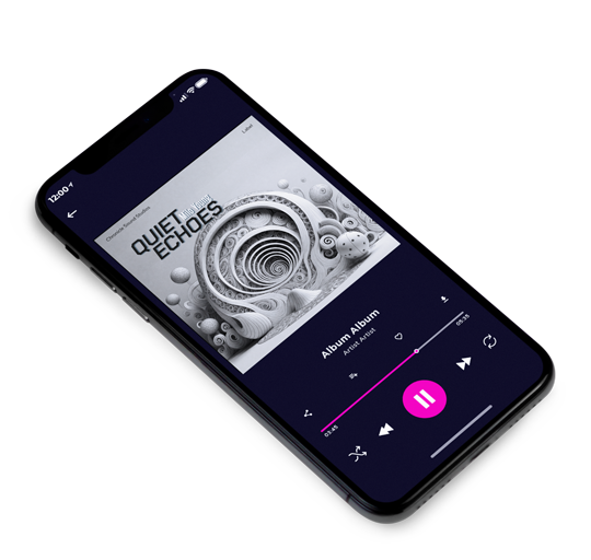 3D view of Premade Contemporary Music Album Cover - Silver Chalice #16506 | AlbumArtZone*