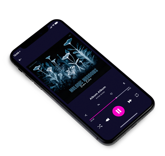 3D view of Premade Electronica & Ambient Album Cover - Bunker #16509 | AlbumArtZone*