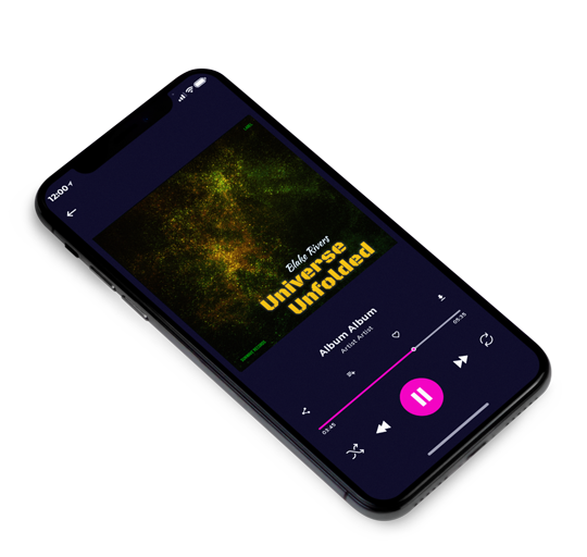 3D view of Premade Electronica & Ambient Album Cover - Karaka #16579 | AlbumArtZone*