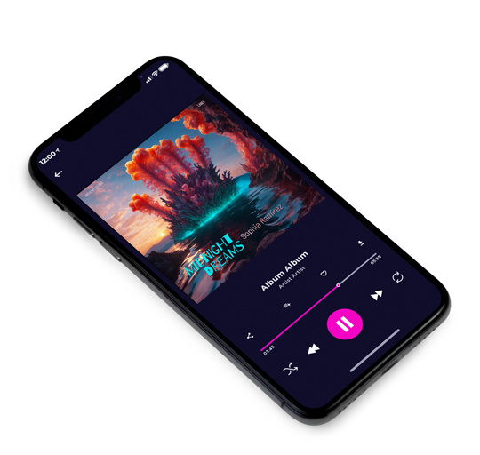 3D view of Premade Electronica & Ambient Album Cover - Charade #16582 | AlbumArtZone*