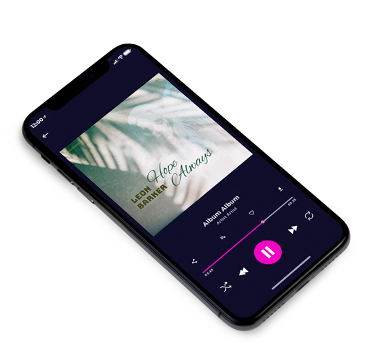 3D view of Premade Electronica & Ambient Album Cover - Ash #16587 | AlbumArtZone*