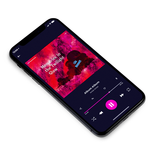 3D view of Premade Contemporary Music Album Cover - Cardinal #16666 | AlbumArtZone*