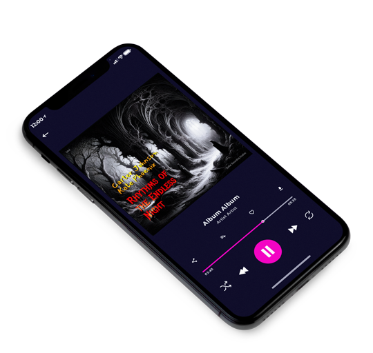 3D view of Premade Contemporary Music Album Cover - Quicksand #16689 | AlbumArtZone*
