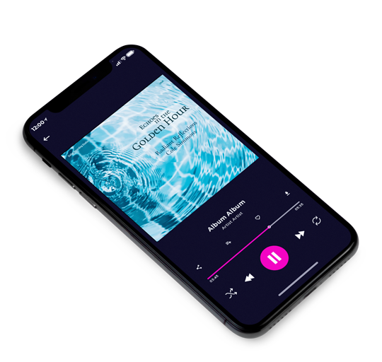 3D view of Premade Electronica & Ambient Book Cover - Glacier #16703 | AlbumArtZone*