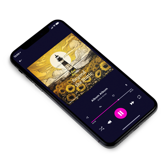 3D view of Premade Indie & Folk Music Album Cover - Zeus #16823 | AlbumArtZone*