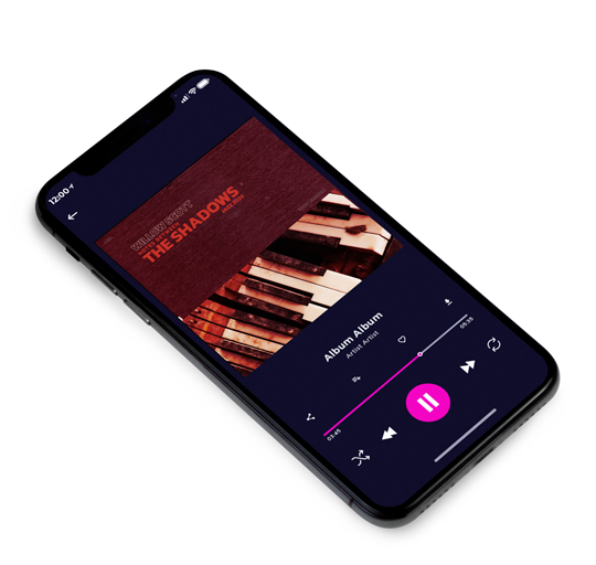 3D view of Premade Traditional Jazz & Blues Album Cover - Coffee Bean #16868 | AlbumArtZone*