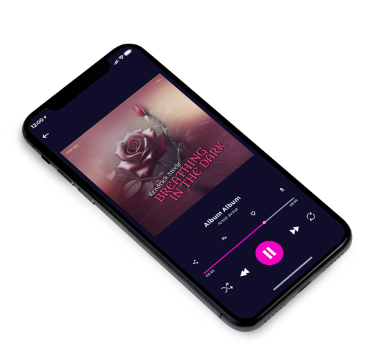 3D view of Premade Electronica & Ambient Album Cover - Woody Brown #16895 | AlbumArtZone*