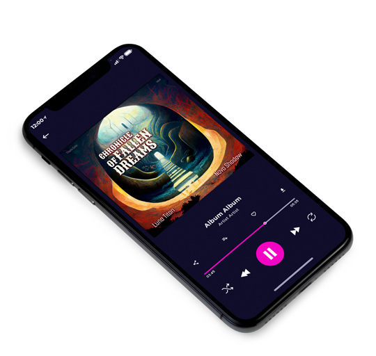 3D view of Premade Rock,Punk & Alternative Album Cover - Gold Sand #16970 | AlbumArtZone*
