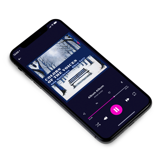3D view of Premade Contemporary Music Album Cover - Quill Gray #16975 | AlbumArtZone*