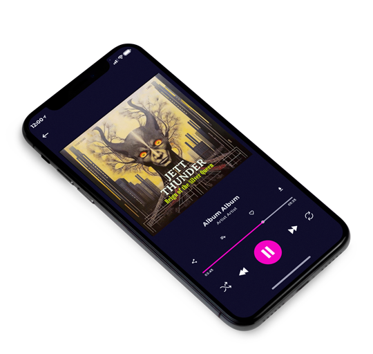 3D view of Premade Rock,Punk & Alternative Album Cover - Tan #17011 | AlbumArtZone*