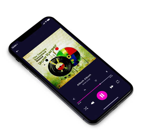 3D view of Premade Pop Album Cover - Pine Glade #17062 | AlbumArtZone*