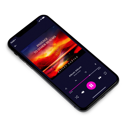 3D view of Premade Electronica & Ambient Album Cover - Tamarind #17074 | AlbumArtZone*
