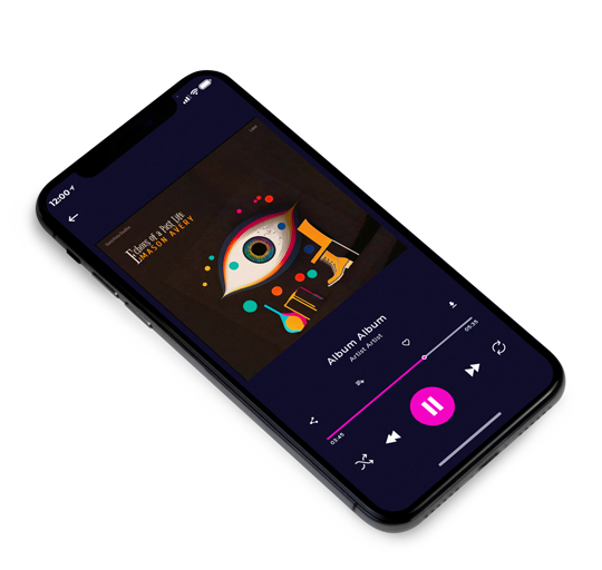 3D view of Premade Contemporary Music Album Cover - Gondola #17097 | AlbumArtZone*
