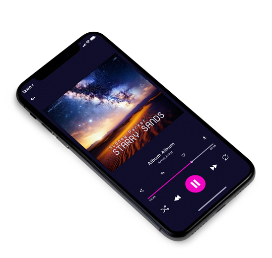 3D view of Premade Electronica & Ambient Album Cover - Bleached Cedar #17160 | AlbumArtZone*