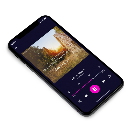 3D view of Premade Country & Acoustic Album Cover - Lisbon Brown #17188 | AlbumArtZone*