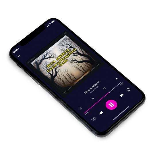 3D view of Premade Electronica & Ambient Album Cover - Coral Reef #17328 | AlbumArtZone*